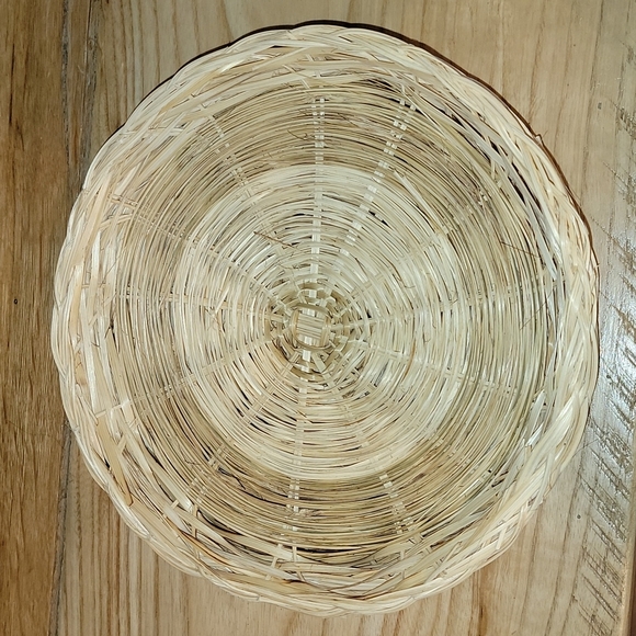 Set of 6 straw paper plate holders - Picture 4 of 4
